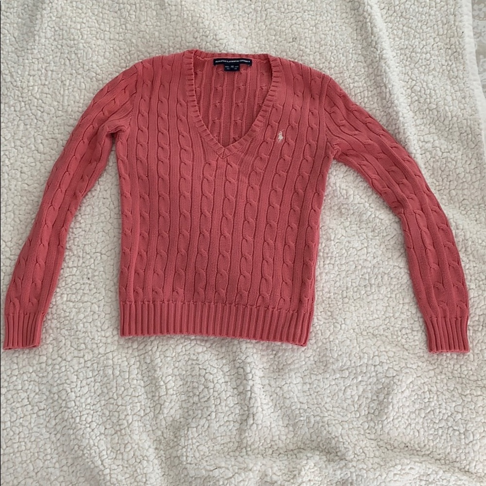 Ralph Lauren Sport cable knit sweater